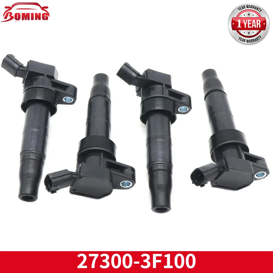 Ignition Coils 4Pcs for Hyundai Genesis G80 27300-3F100