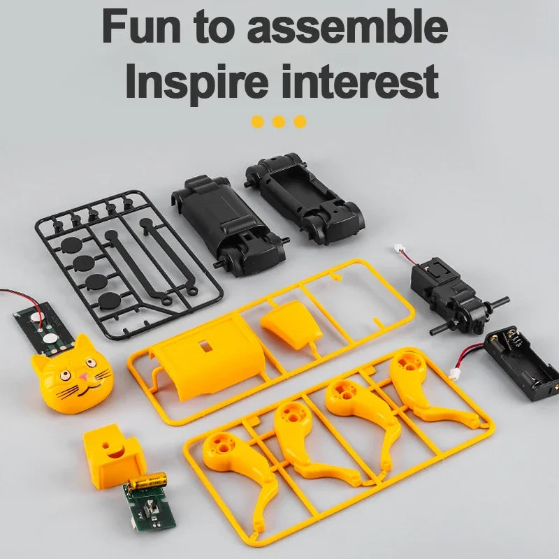 Solar Robot Dog Cat Science Experiment Kit &ndash; Solar Powered