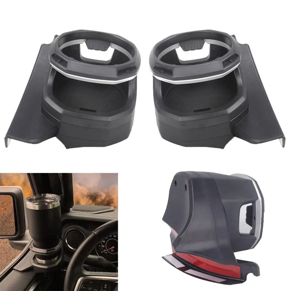 Multi-Function Car Window Cup Holder &ndash; Perfect Fit for Jeep Wrangler JL and JT Gladiator