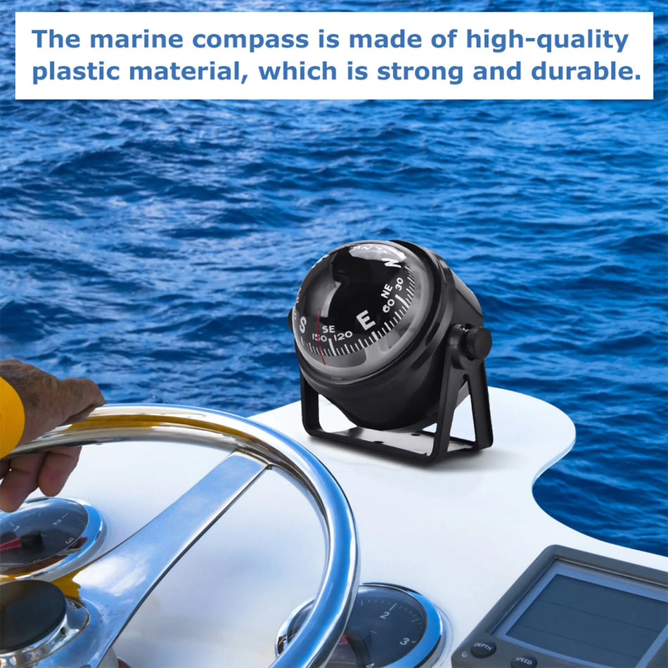 Ball Boat Sailing Compass &ndash; Clear Outdoor Display Feature