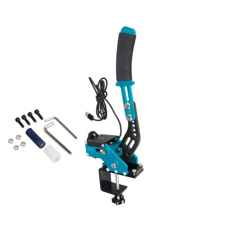 Universal PC USB Handbrake& Handbrake Accessory & Fixed BracketEnhance Tension For G25/27/29 T300 T500 Racing Games Dirt Rally by InterCyprus Trading Ltd