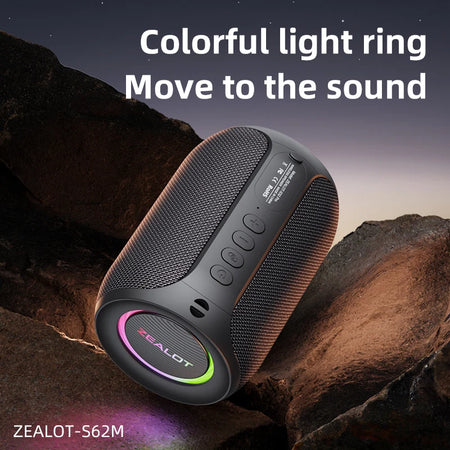 ZEALOT-S62M Karaoke Machine &ndash; Portable Bluetooth 5.3 System