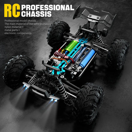Q117 1To16 4WD RC Car &ndash; 70kmh High Speed Brushless