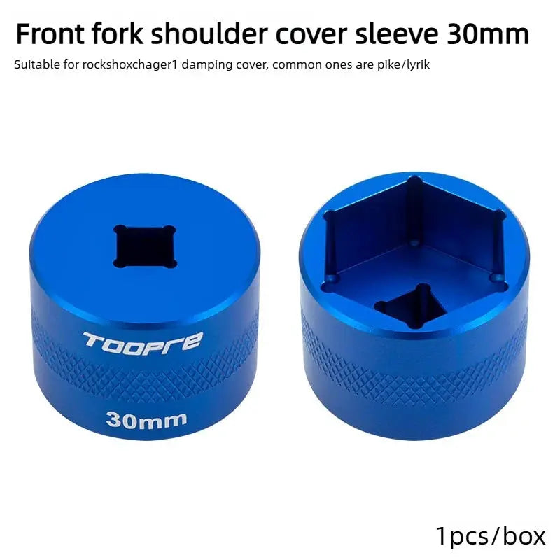 TOOPRE Bicycle Front Fork Shoulder Cover Disassembly Socket Bicycle Suspension Fork Upper Cover Wrench Maintenance Tool by InterCyprus Trading Ltd