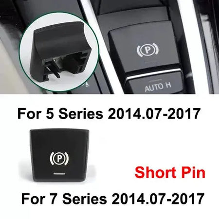 Car Handbrake Parking Brake P Button AUTO Switch Cover For BMW 5 7 Series X3 X4 X5 X6 F01 F02 F07 F10 F12 F15 by InterCyprus Trading Ltd