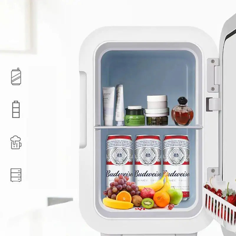 Mini Portable Refrigerator 12V 220V Silent Cooler For Car