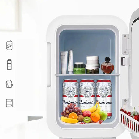 Mini Portable Refrigerator 12V 220V Silent Cooler For Car