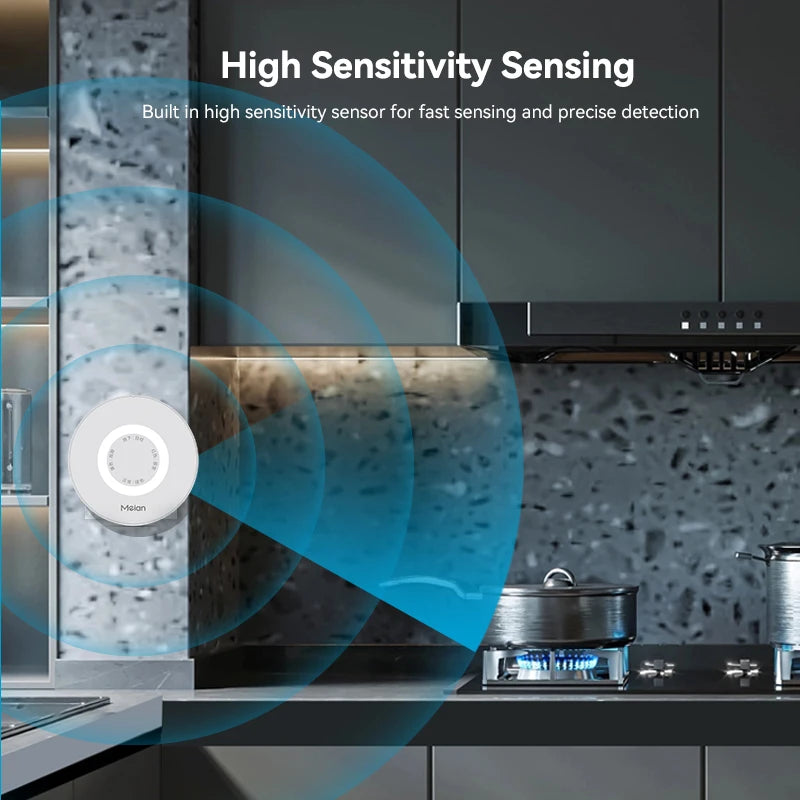 Meian Zigbee Gas Detector &ndash; Tuya Wifi Smart Alarm Pro