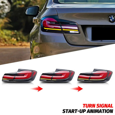 LED Tail Lights For BMW 5 Series F10 M5 - Sequential Signals