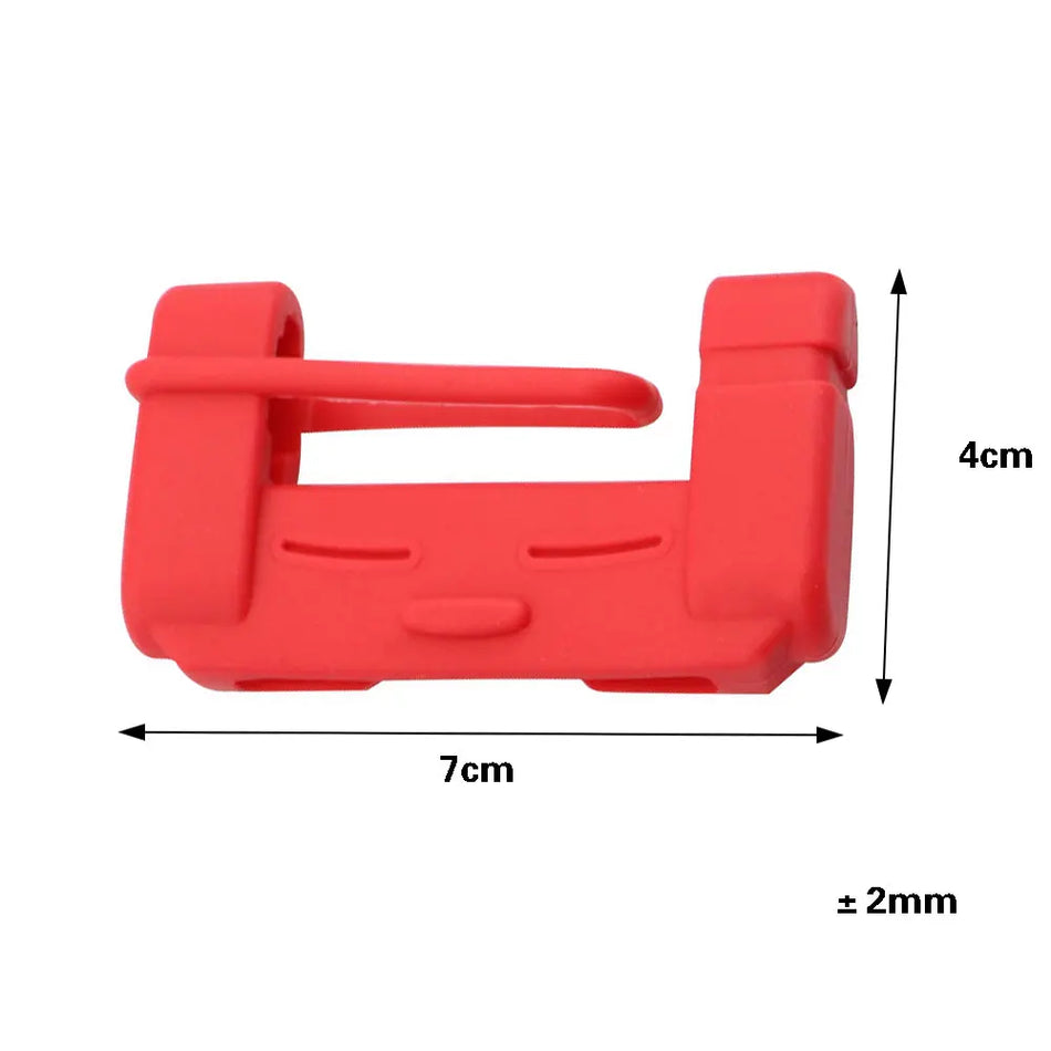 Univerzalni zaštitnik kopče sigurnosnog pojasa za automobil, silikonska zaštita protiv ogrebotina