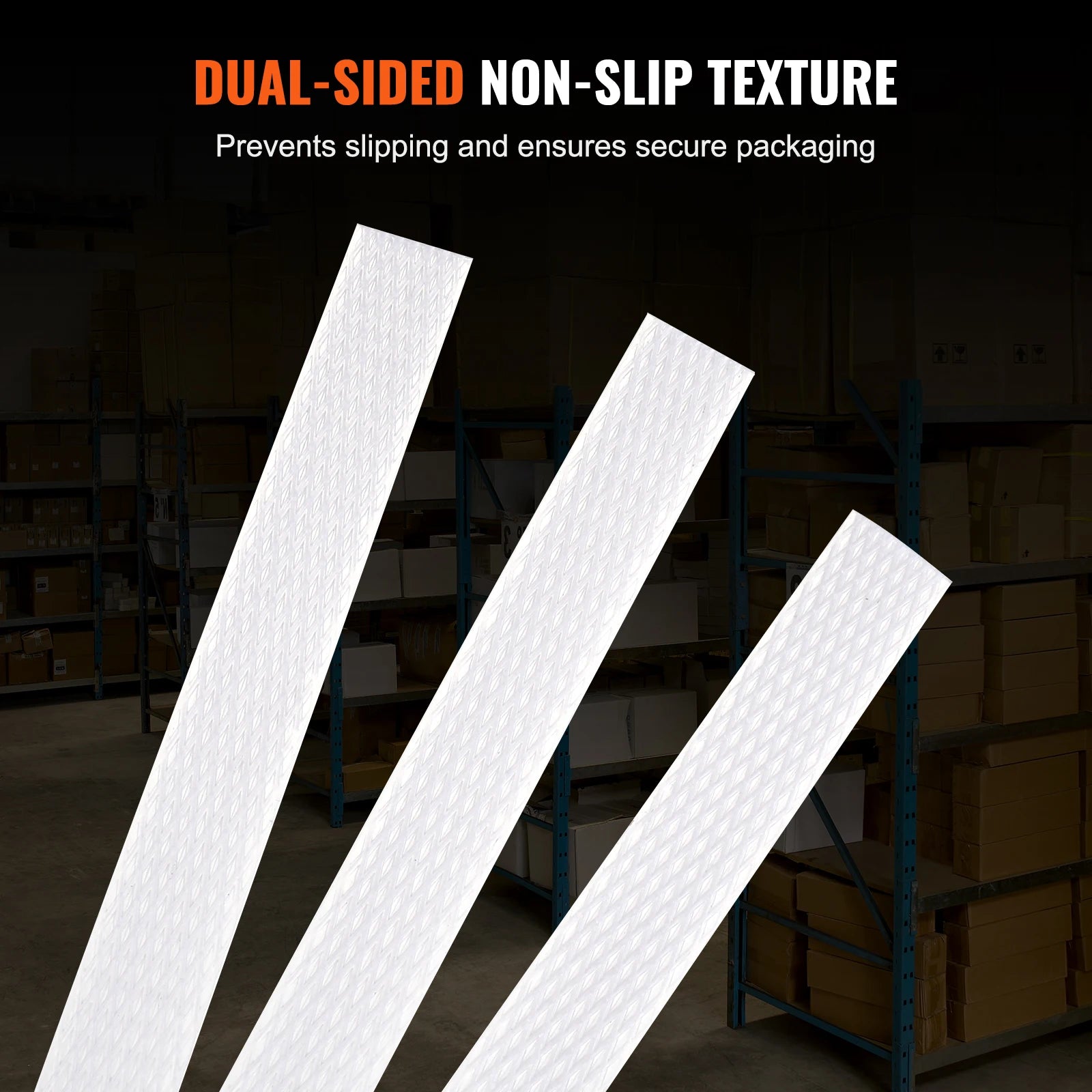 SucceBuy 9900ft White Strapping Roll - Ultra Long Length