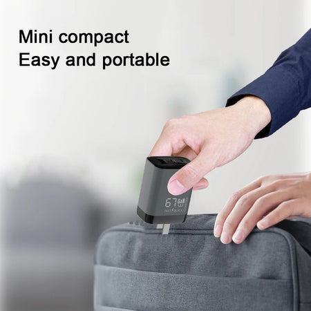 67W GaN USB-C Charger &ndash; Ultra-Fast Triple Port Charging