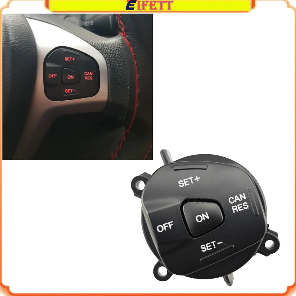 Bouton de régulateur de vitesse de volant LED pour Ford Fiesta MK7 MK8 ST Ecosport 2013-2015