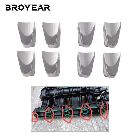 Intake Manifold Flap Delete Aluminum For VW Audi Mk7 Gti Golf R A3 S3 by InterCyprus Trading Ltd
