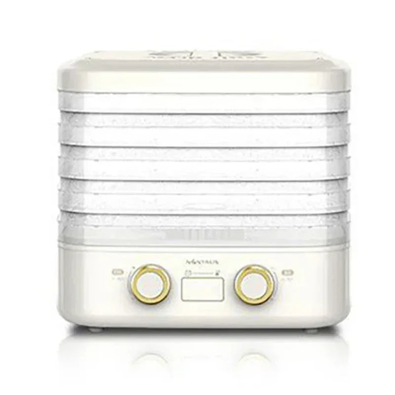 HAEGER 5-Layer Food Dehydrator &ndash; Adjustable Temperature and Timer White / EU / 220V