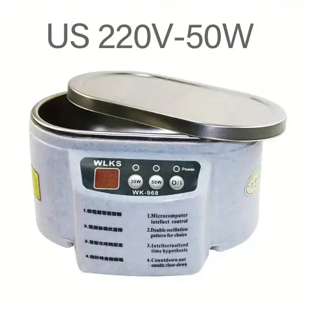 Dual Frequency 30W 50W Ultrasonic Cleaner Jewelry Glasses US 110V-30-50W