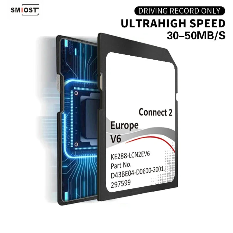 SMIOST 16GB Navigation Maps &ndash; High-Speed GPS Connectivity for Nissan Vehicles