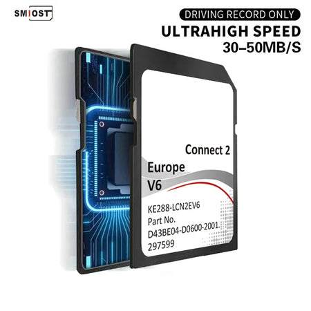 SMIOST 16GB Navigation Maps &ndash; High-Speed GPS Connectivity for Nissan Vehicles