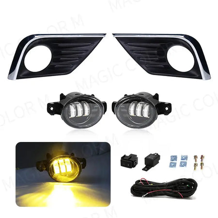 Fog Light For Nissan Altima 2016 2017 2018 Fog Light Frame Fog Lights Cover Headlight Covers Grilles Switch Car Accessories by InterCyprus Trading Ltd