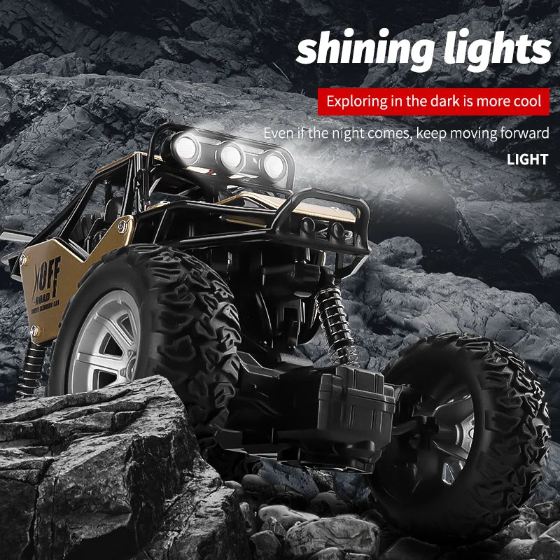 CONUSEA 1:20 RC Auto Off-Road Klimmen Afstandsbediening Buggy met LED Verlichting