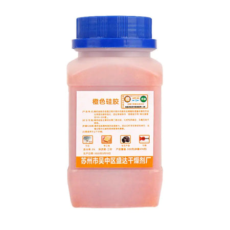 500g Waterproof Moisture Absorber &ndash; Intelligent Color-Changing Silica Gel Beads A