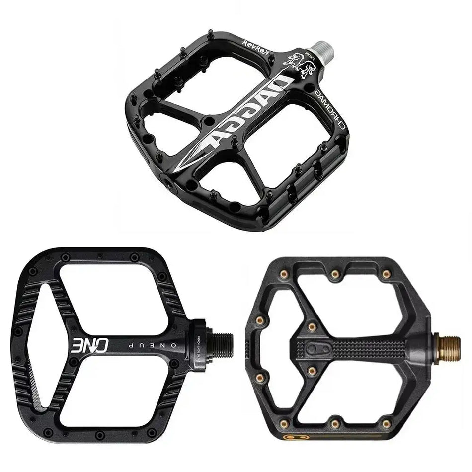 Composite Flat BMX MTB Bike Pedals &ndash; Ultralight Titanium Design