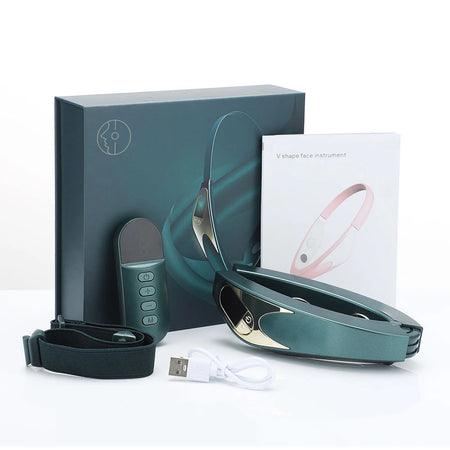 Face V Shaper Facial Slimming &ndash; EMS Lift for V Face Green