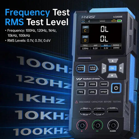 FNIRSI LC1020E High Precision LCR ESR Tester With Battery