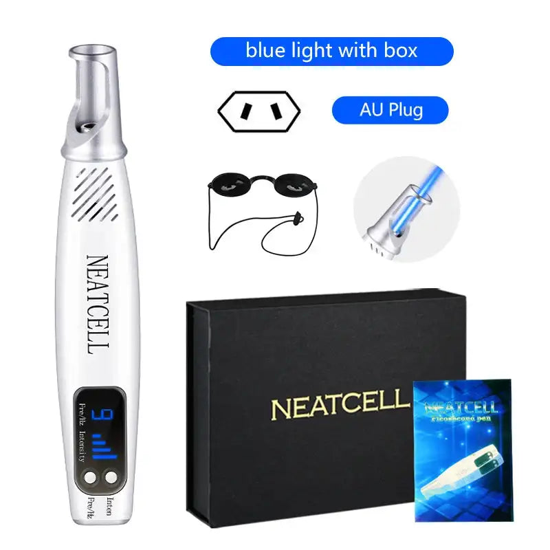 Picosecond Laser Pen For Scar Removal Blue Light Therapy pim-blue-with-box-AU