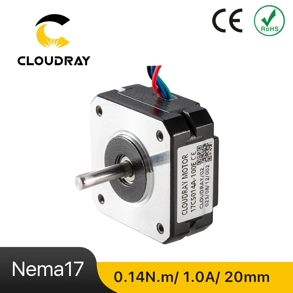 Cloudray Nema 17 Stepper Motor &ndash; High Precision Performance for CNC and 3D Printing CHINA / 5mm
