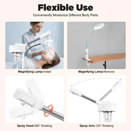 Professional 2 In 1 Facial Steamer &ndash; Deep Clean With Ozone