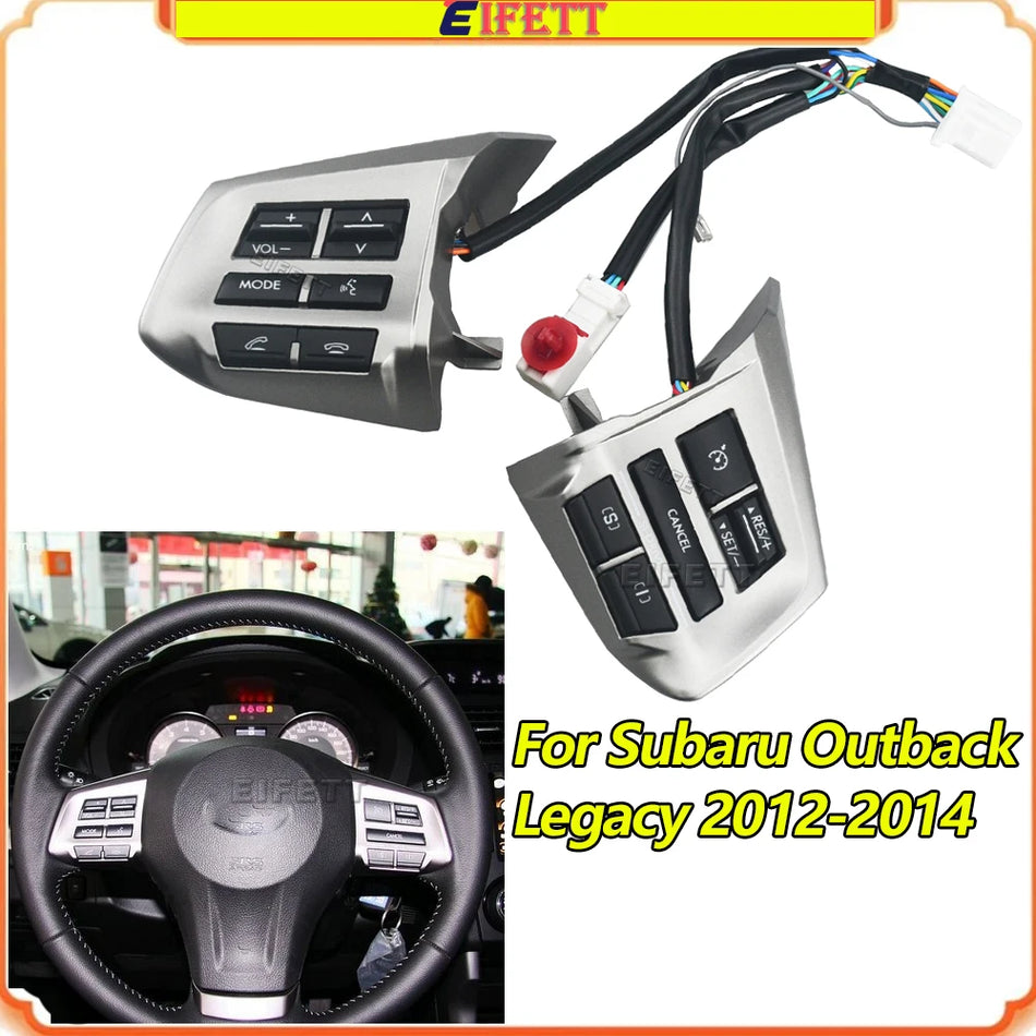 Vairo garso ir kruizo kontrolės jungiklis Subaru Outback Legacy 2012-2014