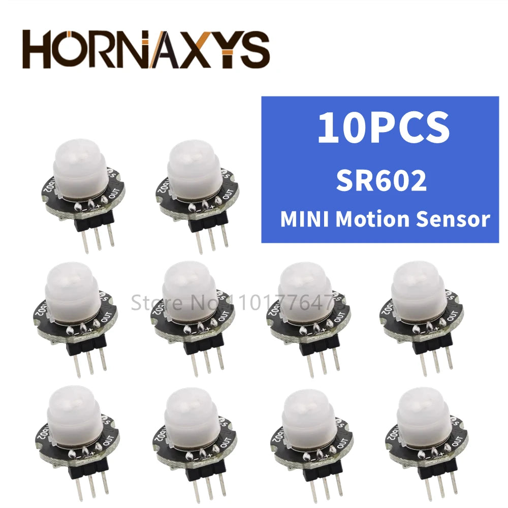SR602 PIR Motion Sensor Module Kit &ndash; Enhanced Detection for Arduino Projects SR602 10pcs