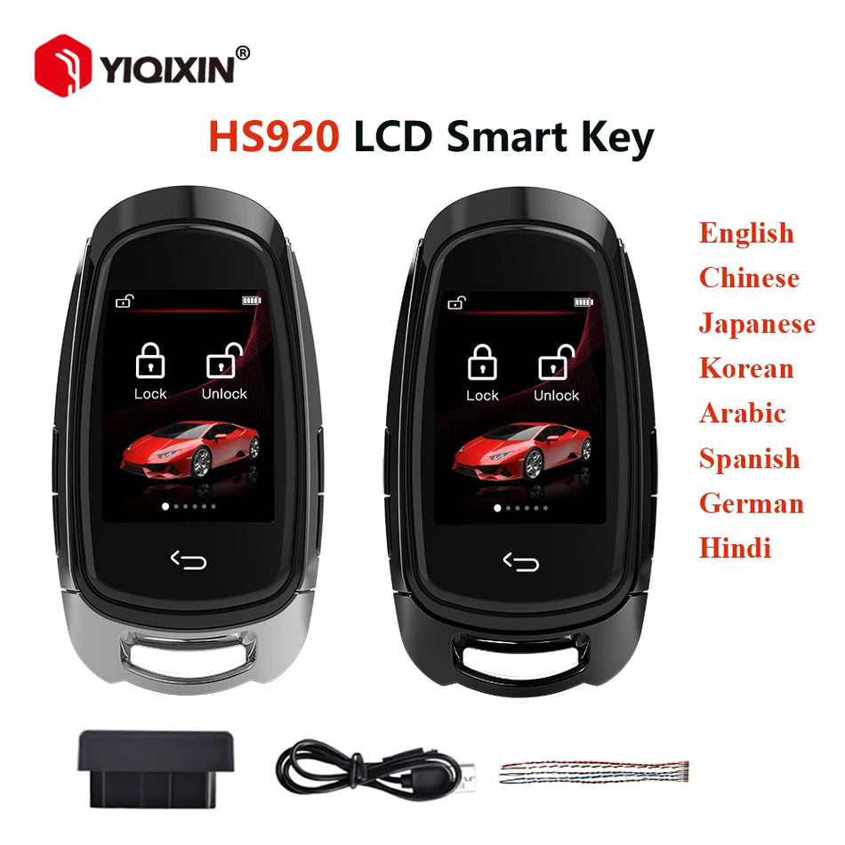 HS920 yleinen kaukosäädin LCD älykäs avain BMW:lle