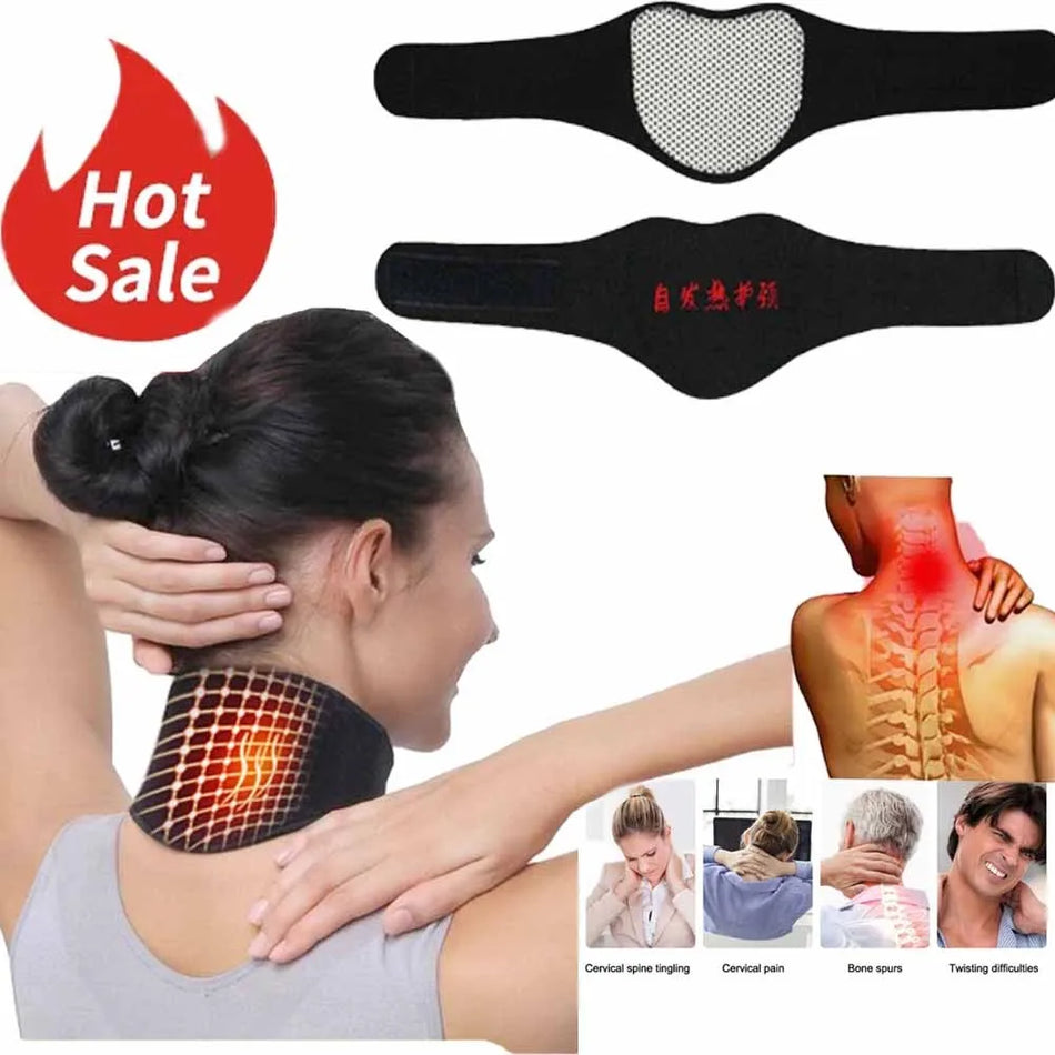 Self-Heating Tourmaline Neck Support Belt &ndash; Pain Relief and Improved Blood Circulation