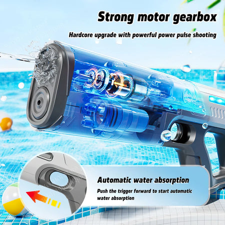 Children's Electric Water Gun - Large Capacity, Fully Automatic, Perfect for Summer Fun