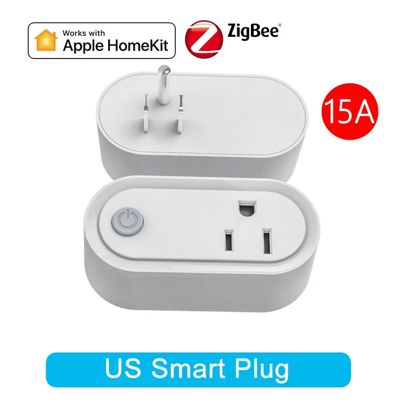 Tuya Smart Cable Homekit and ZigBee Gateway &ndash; HomeKit Ready US Smart Plug