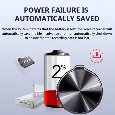 Q39 Recording Device - Smart Voice Activated Recorder