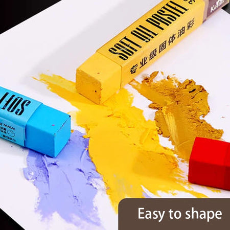 Kuelox Artistic Soft Oil Pastels Mini &ndash; Water Soluble