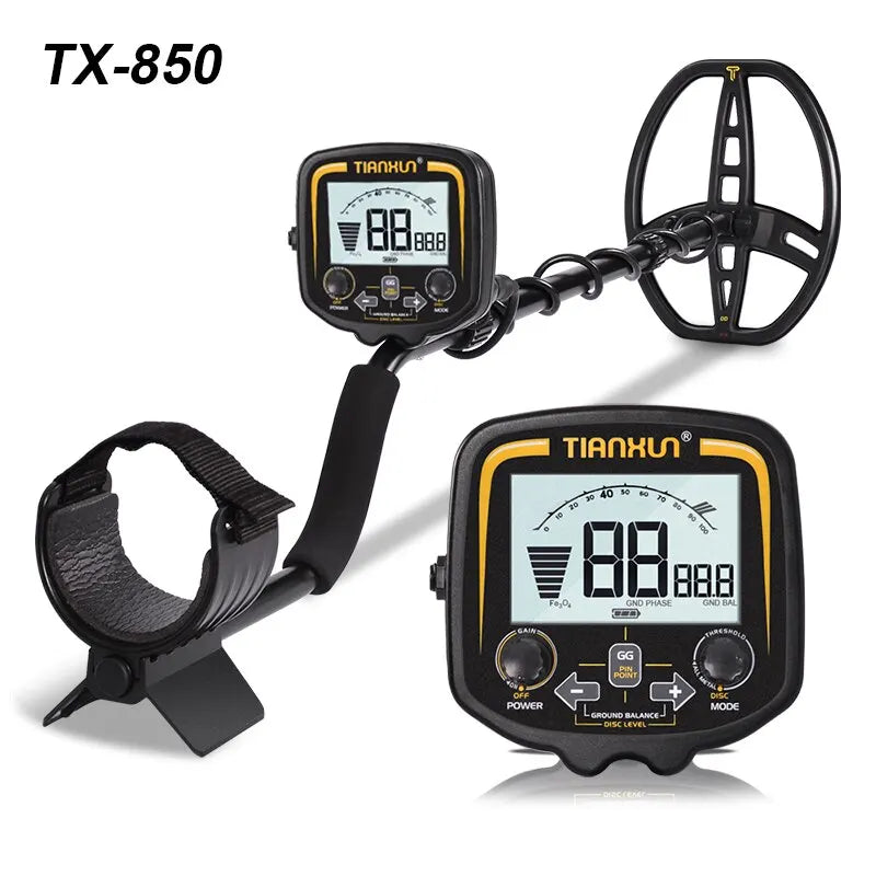 TX-850 Professional Metal Detector 2.5m Depth Gold Finder TX-850