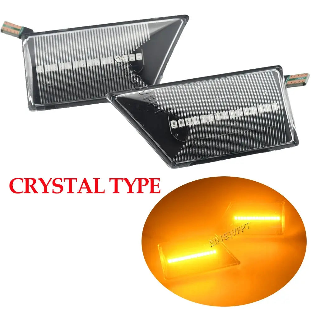 Sequential Flashing LED Turn Signal Side Marker Light Dynamic Blinker 93192381 93192382 For Opel Vectra C Signum 2003-2008 by InterCyprus Trading Ltd
