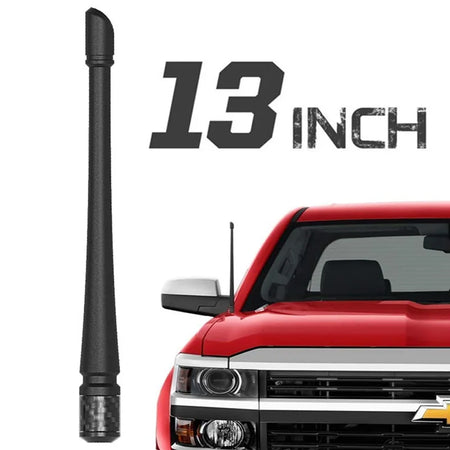 32CM Universal AM FM Radio Antenna &ndash; Durable Rubber Design For Silverado