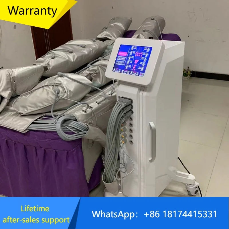 3 I 1 Fjärrinfraröd EMS Kropp Ben Pressoterapimaskin