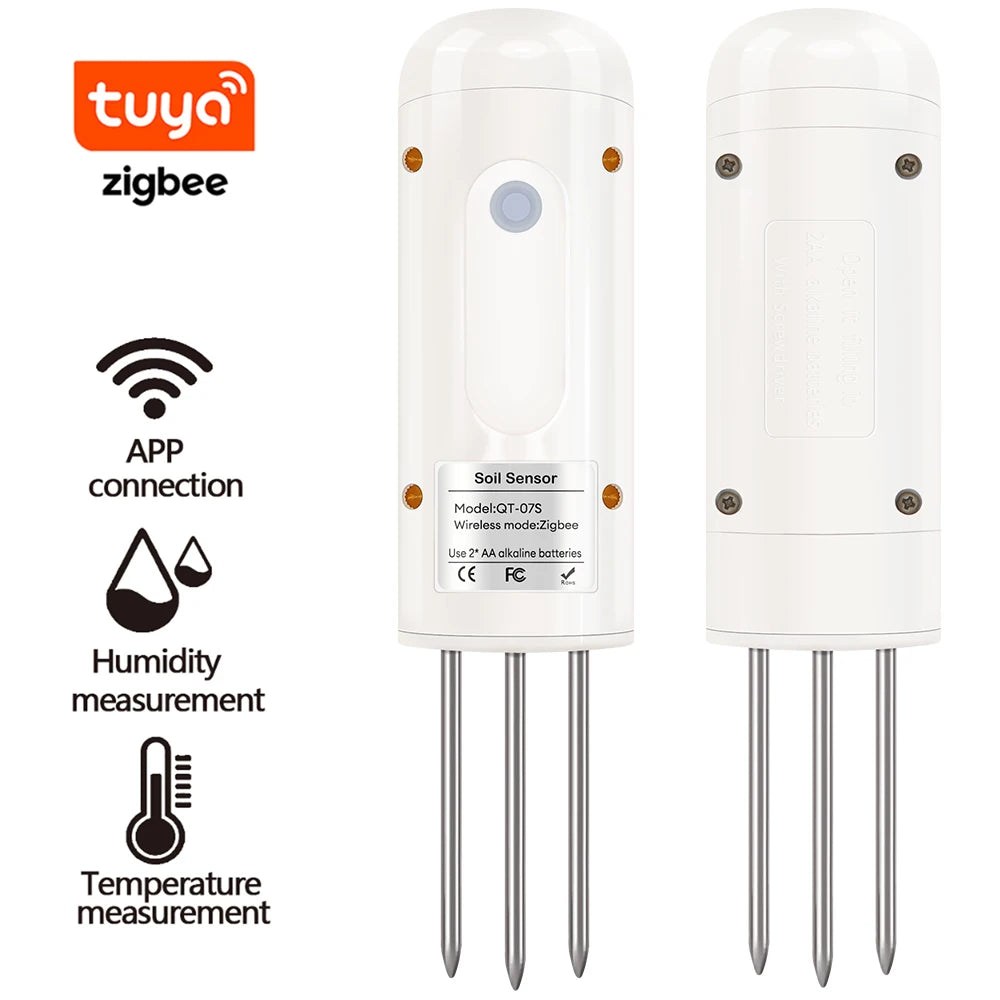 Smart Soil Sensor Zigbee &ndash; Wireless Temperature and Humidity Detection