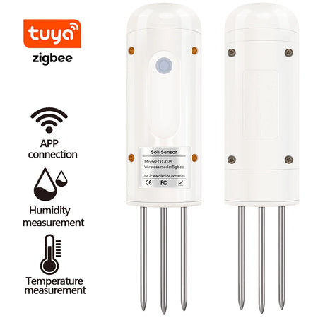 Smart Soil Sensor Zigbee &ndash; Wireless Temperature and Humidity Detection
