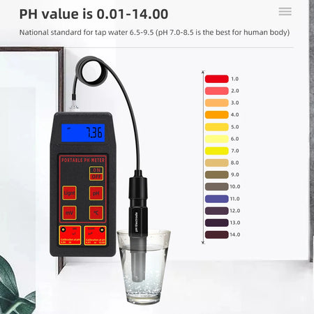 PH-8424 3 in 1 pH/ORP/TEMP Meter &ndash; Waterproof Portable