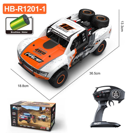 HB RC Car R1201 &ndash; Brushless 4WD High Speed 1/12 Scale R1201-1 Color Box