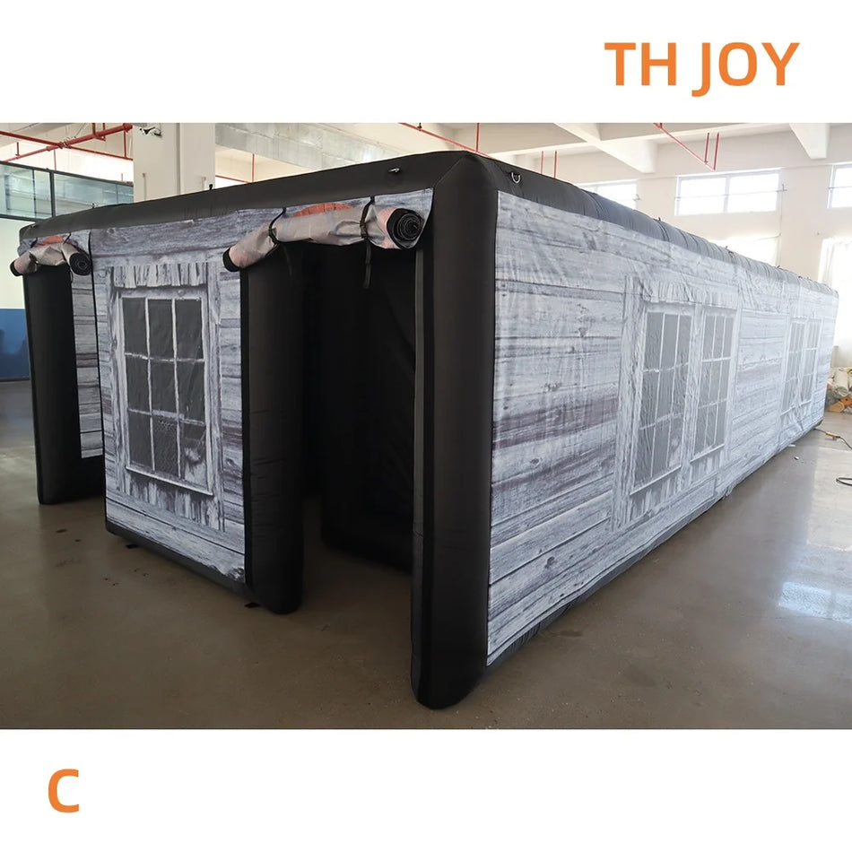 Φουσκωτός Σκοτεινός Λαβύρινθος για Laser Tag για το Halloween