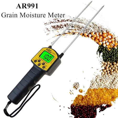 AR991 Digital Moisture Meter &ndash; Fast Grain Moisture Readings
