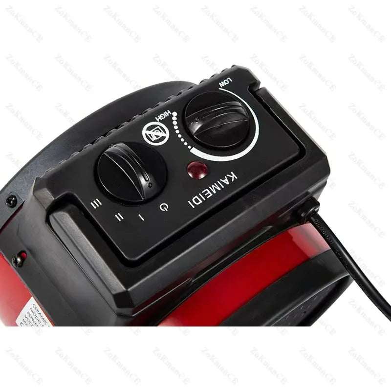 3500W Portable Ceramic Electric Space Heater &ndash; Auto Shut Off